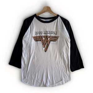 1980 Van Halen Invasion Jersey T-Shirt The Knits Original Vintage Size XL